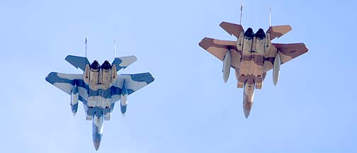F-15C-22 78-0518 and F-15C-21 78-0480 65th Aggressor Squadron